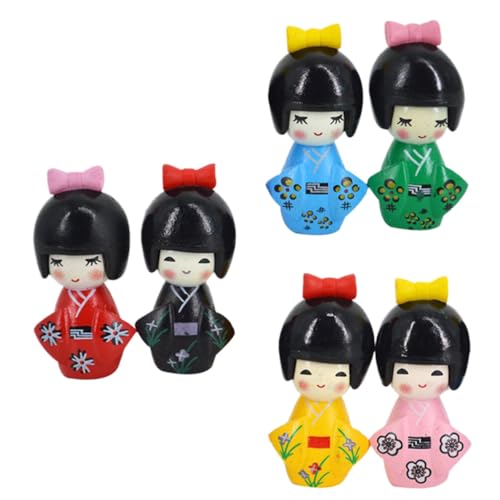 Luxshiny 6 Stück Japanische Kimono-Puppe Asiatische Kokeshi-Puppe Kimono-Sammelfigur Traditionelles Kunsthandwerk Tischdekoration Für Zuhause Restaurant Tischdekoration Luxshiny 6 Stück Japanische Kimono-Puppe Asiatische Kokeshi-Puppe Kimono-Sammelfigur Traditionelles Kunsthandwerk Tischdekoration Für Zuhause Restaurant Tischdekoration von Luxshiny