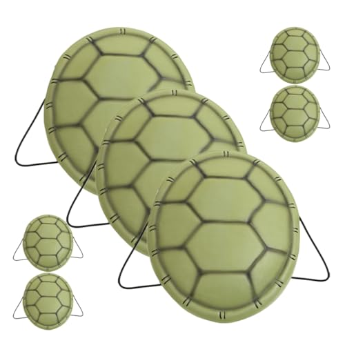 Luxshiny 7-Teilige Requisiten Für Schildkrötenpanzer: Halloween-Kostüm Eva-Schildkrötenpanzer Cosplay-Kostümzubehör Luxshiny 7-Teilige Requisiten Für Schildkrötenpanzer: Halloween-Kostüm Eva-Schildkrötenpanzer Cosplay-Kostümzubehör von Luxshiny