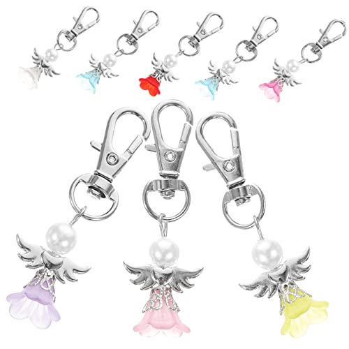 Luxshiny 8 Stück Schutzengel Schlüsselanhänger Set Teiliges Bastelset mit Farbigen Flügel Charms für Hochzeiten Taufen und DIY Projekte Gastgeschenke und Weihnachtsdeko Luxshiny 8 Stück Schutzengel Schlüsselanhänger Set Teiliges Bastelset mit Farbigen Flügel Charms für Hochzeiten Taufen und DIY Projekte Gastgeschenke und Weihnachtsdeko von Luxshiny