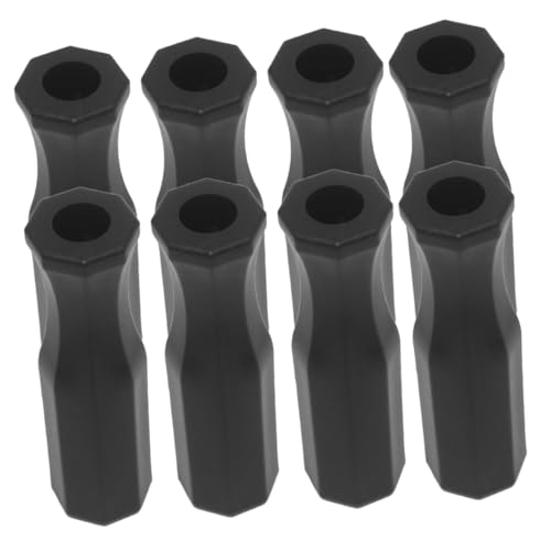 Luxshiny 8 Stück Tischfußball Griffe rutschfeste Kunststoff Ersatzgriffe 5/8 Standard für Tischfußballtisch Indoor Spielzubehör von Luxshiny