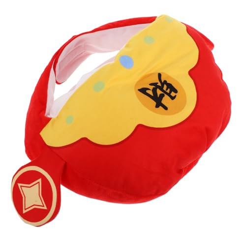 Luxshiny Des Vermögens Stirnbandhut Des Reichtums Hut Frühlingsfest Kostüm Bühnenleistung Chinesischer Cosplay-hut Frühlingsfest-party-requisiten Neujahrsfeier Hut Stoff Luxshiny Des Vermögens Stirnbandhut Des Reichtums Hut Frühlingsfest Kostüm Bühnenleistung Chinesischer Cosplay-hut Frühlingsfest-party-requisiten Neujahrsfeier Hut Stoff von Luxshiny