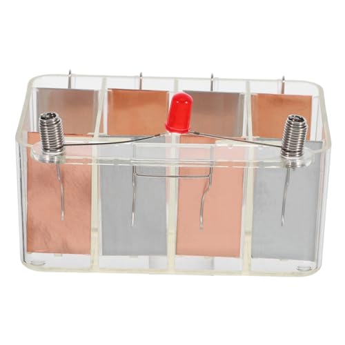 Luxshiny Experimentbox der Salzwasser -Stromerzeugung DIY-Wissenschaftsexperiment wissenschaftliches Experimentmodell Lehrmittel-Kit Wissenschaftsprojekt-Kit Eisen Luxshiny Experimentbox der Salzwasser -Stromerzeugung DIY-Wissenschaftsexperiment wissenschaftliches Experimentmodell Lehrmittel-Kit Wissenschaftsprojekt-Kit Eisen von Luxshiny