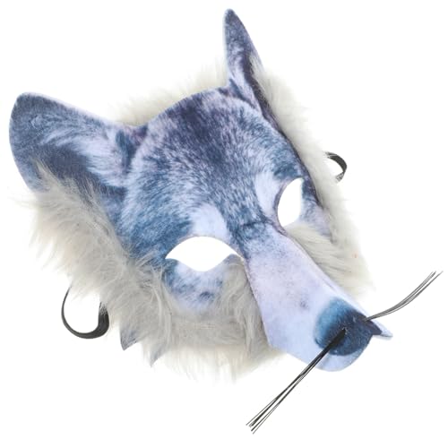 Luxshiny Gruselige Wolfsmaske: Unisex-Tiergesichtsmaske Cosplay-Requisite Halloween-Partyzubehör Luxshiny Gruselige Wolfsmaske: Unisex-Tiergesichtsmaske Cosplay-Requisite Halloween-Partyzubehör von Luxshiny