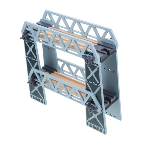 Luxshiny Holzbrücke Modell für Holzeisenbahn Abnehmbares Zubehör für Fördert Kreativität und Motorische Fähigkeiten Kompatibel mit Gängigen Schienensystemen Langlebig und Lehrreich Luxshiny Holzbrücke Modell für Holzeisenbahn Abnehmbares Zubehör für Fördert Kreativität und Motorische Fähigkeiten Kompatibel mit Gängigen Schienensystemen Langlebig und Lehrreich von Luxshiny