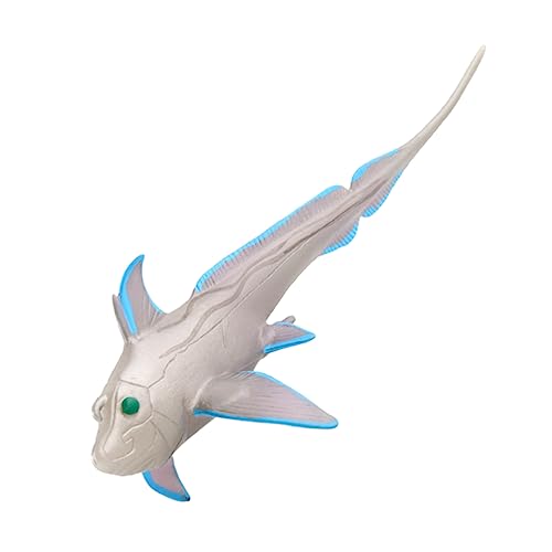 Luxshiny Imitation Ratfish Modellspielzeug Realistisches Meereslebewesen aus Hochwertigem Kunststoff Pädagogisches Tiermodell für Dekoratives für Aquarium Lernspielzeuge für von Luxshiny