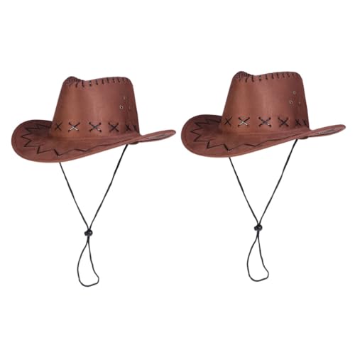 Luxshiny Kinder-Cowboyhut 2 Stück Kinder-Western-Cowboy-Kostümzubehör Cowboy-Motto-Partyhüte Fedora-Hut Jazz-Hut Für Erwachsene Kinder-Cowboy-Kostümparty Luxshiny Kinder-Cowboyhut 2 Stück Kinder-Western-Cowboy-Kostümzubehör Cowboy-Motto-Partyhüte Fedora-Hut Jazz-Hut Für Erwachsene Kinder-Cowboy-Kostümparty von Luxshiny