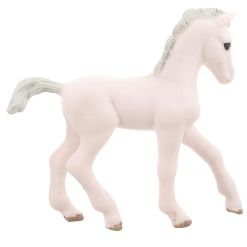 Luxshiny Kleines Pferd Modell Realistische Simulation Pferdefigur aus Kunststoff für Dekorative Zwecke als Lehrmittel und Tiermotiv Dekoration für Zuhause von Luxshiny