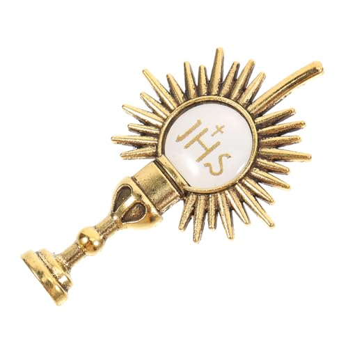 Luxshiny Kreuz Brosche Erstkommunion-anstecknadel Krawattennadel Zur Erstkommunion Schmuck Zur Erstkommunion Golden Zinklegierung von Luxshiny