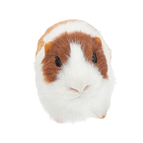Luxshiny Künstliche Meerschweinchen Figur aus Synthetikpelz Realistisches Tiermodell für Desktop Dekoration für Kreativität und Tiererkennung Luxshiny Künstliche Meerschweinchen Figur aus Synthetikpelz Realistisches Tiermodell für Desktop Dekoration für Kreativität und Tiererkennung von Luxshiny