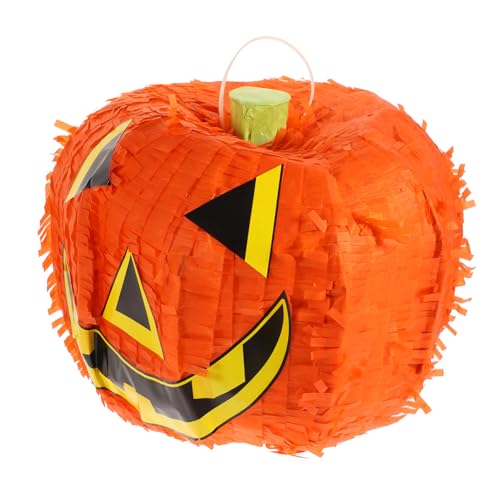 Luxshiny Kürbis-partydekorationen Halloween-piñata- Jack-o-lantern-pinata Halloween - Gefüllt Halloween-pinata- Outdoor- Für Papier von Luxshiny