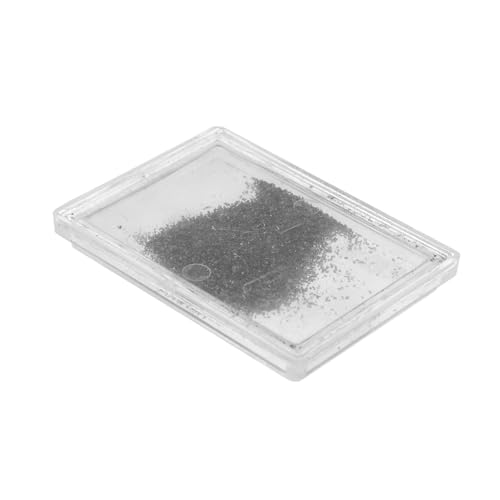Luxshiny Magnetische Eisenpulverbox Kompakt Leicht für Physikalische Experimente Magnetische Kraft Demonstration für Elektromagnetismus Unterricht und Wissenschaftsausbildung von Luxshiny