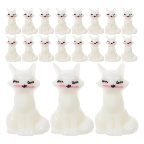 Luxshiny Mini-Fuchs-Figuren 24 Stück Dekorative Fuchs-Statue Miniatur-Fuchs-Tier-Kuchenaufsatz Feengarten-Zubehör Für Heimbüro-Dekoration Luxshiny Mini-Fuchs-Figuren 24 Stück Dekorative Fuchs-Statue Miniatur-Fuchs-Tier-Kuchenaufsatz Feengarten-Zubehör Für Heimbüro-Dekoration von Luxshiny