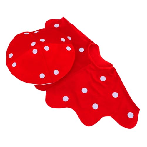 Luxshiny Mushroom Cap und Cape Kostümset für Cosplay Bühnenaufführungen und Feiertagsfeiern Geeignet für Erwachsene Vielseitig Bequem Umhang Verschiedene von Luxshiny
