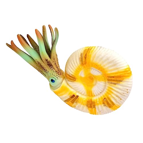 Luxshiny Nautilus Modell Lernspielzeug Meereslebewesen Aquarium Deko Langlebiges Meerestier Figur Tischdeko für Zuhause und Büro Luxshiny Nautilus Modell Lernspielzeug Meereslebewesen Aquarium Deko Langlebiges Meerestier Figur Tischdeko für Zuhause und Büro von Luxshiny