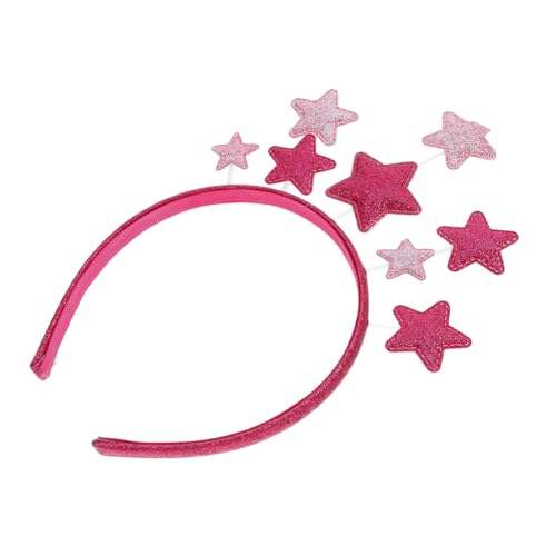 Luxshiny Pentagramm-Stirnband Sternantennen-Stirnband Gedenkstirnband Partystirnband Haargummis für die Silvesterparty Ohrring -Haarbänder mädchen stirnbänder Plastik rot Luxshiny Pentagramm-Stirnband Sternantennen-Stirnband Gedenkstirnband Partystirnband Haargummis für die Silvesterparty Ohrring -Haarbänder mädchen stirnbänder Plastik rot von Luxshiny