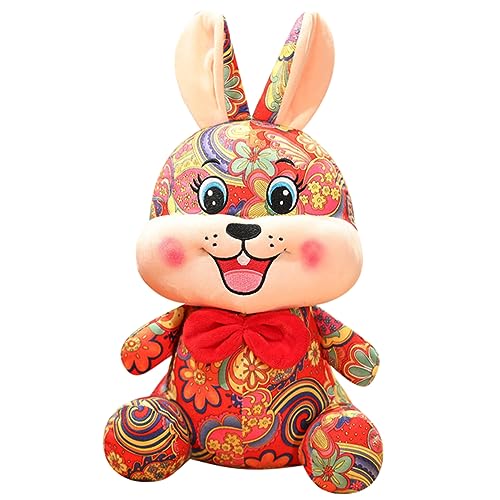 Luxshiny Plüsch Hase Kuscheltier Niedliches Jahr des Hasen Flauschige Bunny Puppe und Dekoration Einzigartiges Design Festliche Luxshiny Plüsch Hase Kuscheltier Niedliches Jahr des Hasen Flauschige Bunny Puppe und Dekoration Einzigartiges Design Festliche von Luxshiny