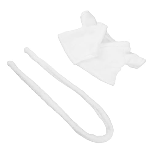 Luxshiny Plüsch Puppenkleidungsset für Stofftiere Süße Baumwollkleidung für Teddybären und Babypuppen für Rollenspiele Badewannenspielzeug mit Bademantel von Luxshiny