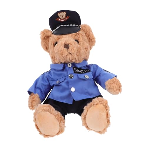Luxshiny Polizeibär Puppe Babyspielzeug Plüschtier Kleinkind Plüschtiere Bär Stofftier Plüsch Kinderspielzeug Kuscheltiere Für Teenager Bärenspielzeug Bär Plüschtiere Pp Baumwolle Luxshiny Polizeibär Puppe Babyspielzeug Plüschtier Kleinkind Plüschtiere Bär Stofftier Plüsch Kinderspielzeug Kuscheltiere Für Teenager Bärenspielzeug Bär Plüschtiere Pp Baumwolle von Luxshiny