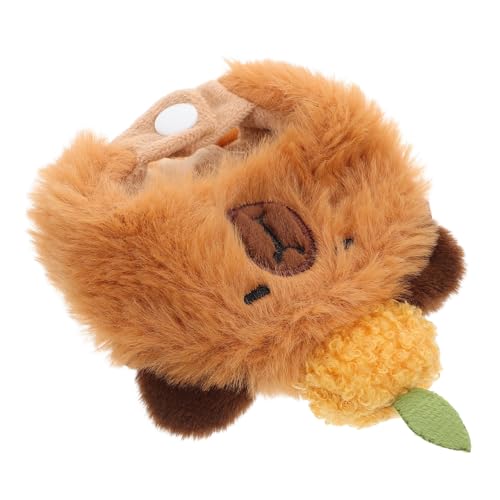 Luxshiny Puppenkleidung Cosplay Partyhut Gefüllter Meerschweinchenhut Halloween Kostümhut Puppen Cosplay Hut Puppenkopfbedeckung Puppenkostümhut Halloween Gefüllter Hut Plüsch von Luxshiny