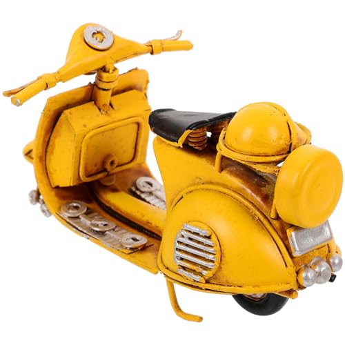 Luxshiny Retro-Scooter Metall- -Ornament Für Zuhause Und Büro Dekoration Mini- Spielzeug Schreibtisch- von Luxshiny