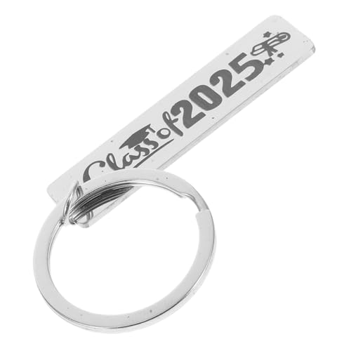 Luxshiny Schlüsselanhänger Für Die Abschlusssaison Tasche Ornament Auto Charme Ring Party Diplom Student Gegenwärtig Schule Hoch Erinnerung Senior Zurück Kette Rostfreier Stahl Silver Luxshiny Schlüsselanhänger Für Die Abschlusssaison Tasche Ornament Auto Charme Ring Party Diplom Student Gegenwärtig Schule Hoch Erinnerung Senior Zurück Kette Rostfreier Stahl Silver von Luxshiny