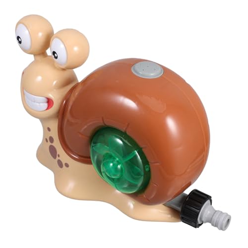 Luxshiny Schneckenförmiger Wassersprinkler für Wasserspielzeug für Garten für Sommeraktivitäten im Freien Einfache Am Gartenschlauch Erfrischender Spielspaß von Luxshiny