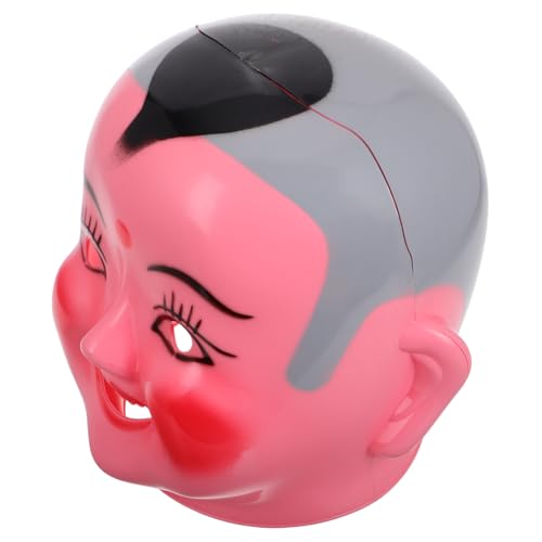 Luxshiny Traditionelle Chinesische Puppenmaske für Lustige Cosplay Gesichtsmaske für Bühnenaufführungen Partys Yangko Drachen Löwentänze Atmungsaktives Sicheres Design für Kleine Darsteller von Luxshiny