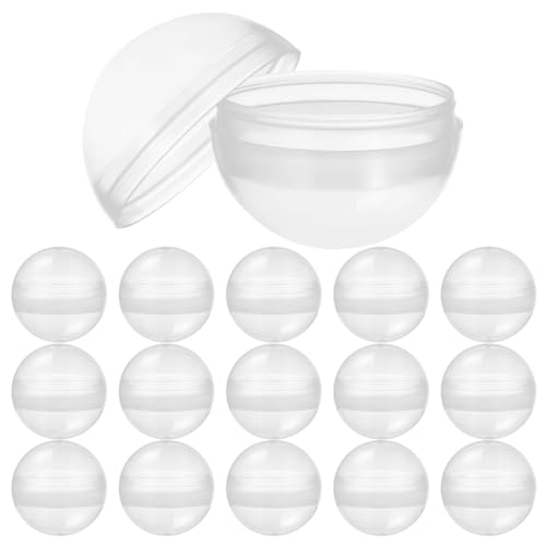 Luxshiny Transparente Kugel 100 Stück Kunststoffkugeln Befüllbare Tombola-Kugeln 50 Mm Bingo-Kugeln Automatenkapseln Für Partygeschenke Preise von Luxshiny