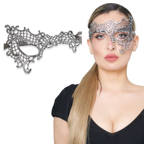 Luxury Mask Damen-Maske mit Spitze, Einheitsgröße von Luxury Mask