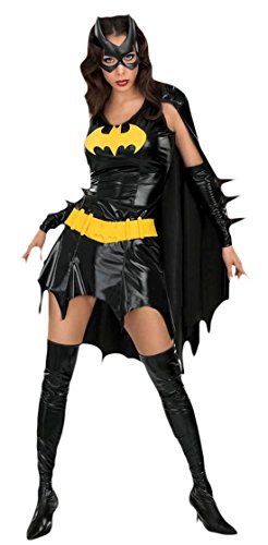 Luxuspiraten - Damen Batgirl Kostüm, Karneval, Fasching, Schwarz, Größe L von Luxuspiraten