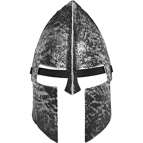 Luxylei Antike Sparta-maske, Kunststoff, Mittelalterlicher Wikinger, Römischer Helm, Gesichtsmaske, Rittermaske Für Cosplay, Karneval, Requisiten, Zubehör von Luxylei