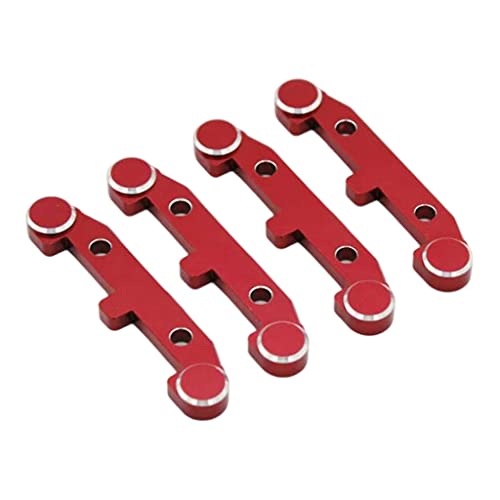 Luzhengyang 4 Stück 1/10 RC Aluminiumlegierung vorne hinten Arm EA1005 für JLB Largefoot Racing Monster Trucks – RC DIY Upgrade-Teile – einfache Installation und präzise Fertigung – für Rock im von Luzhengyang