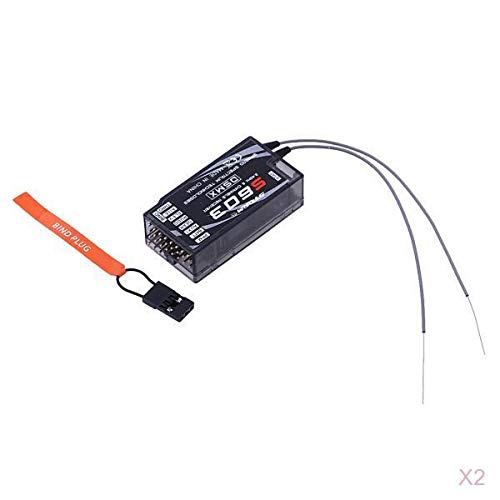 Luzhengyang 7-K-Empfänger, kleinstes Metallmaterial, S603-Empfänger, DSM-X DSM2-Modi, AGC-Antenne, automatische Suchdistanz, Interferenz, vereinfachter Bindungscode von Luzhengyang