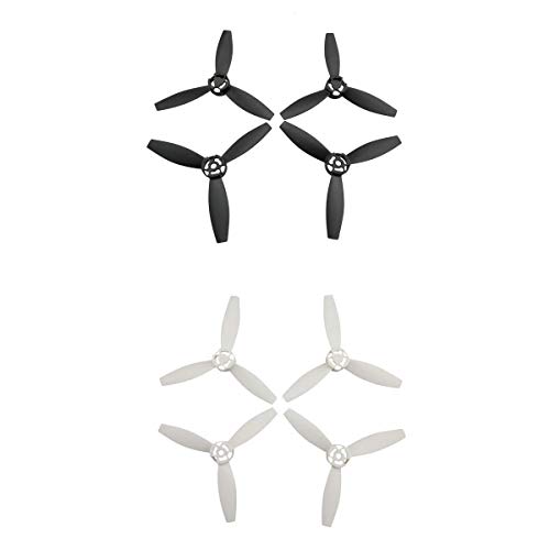 Luzhengyang 8 Stück Propeller Rotor Requisiten CW & CCW für Papagei Bebop 2 - Windstabilität - Kompatibel mit Bebop 2 Power Quadcopter von Luzhengyang