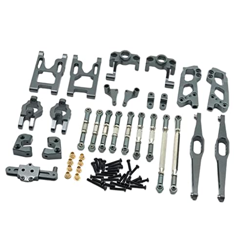 Luzhengyang Metall-Upgrade-Teile-Kit für Wltoys 12428 12423 RC Auto, Metallmaterial, verbessert die Robustheit der Karosserie, einfach zu installieren, perfekt für ferngesteuerte von Luzhengyang
