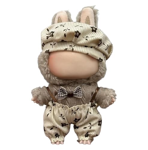 Lvguang 17cm La-bu Monster Kleidung Set für Fotoshooting - Plüschtier Outfit Wechselbar mit Mütze, 17cm Puppen Lvguang 17cm La-bu Monster Kleidung Set für Fotoshooting - Plüschtier Outfit Wechselbar mit Mütze, 17cm Puppen von Lvguang