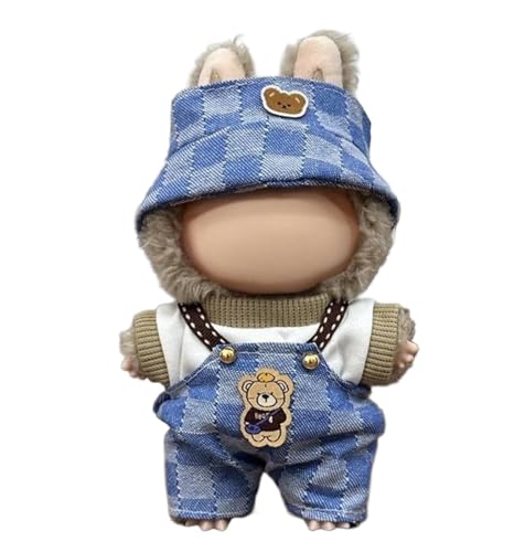 Lvguang 17cm La-bu Monster Outfit Set mit Abnehmbarer Kapuze - Wechselkleidung für 17cm Puppen und Plüschfiguren Lvguang 17cm La-bu Monster Outfit Set mit Abnehmbarer Kapuze - Wechselkleidung für 17cm Puppen und Plüschfiguren von Lvguang