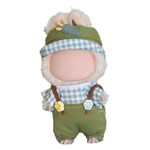 Lvguang 17cm La-bu Monster Puppen Kleidung Geschenkset - Wechselbares Outfit mit Mütze für 16-18cm Plüschtiere Lvguang 17cm La-bu Monster Puppen Kleidung Geschenkset - Wechselbares Outfit mit Mütze für 16-18cm Plüschtiere von Lvguang