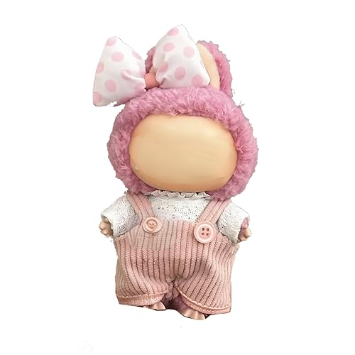 Lvguang 17cm La-bu Süße Monster Puppen Kleidung - Wechselbares Set mit Abnehmbarer Mütze für 17cm Stofftiere Lvguang 17cm La-bu Süße Monster Puppen Kleidung - Wechselbares Set mit Abnehmbarer Mütze für 17cm Stofftiere von Lvguang