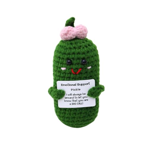 Lvguang Glückskartoffel Handgestrickte Puppe mit Kraftspendekarte - Perfektes Einschulungs- oder Genesungsgeschenk Lvguang Glückskartoffel Handgestrickte Puppe mit Kraftspendekarte - Perfektes Einschulungs- oder Genesungsgeschenk von Lvguang