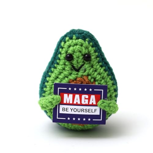 Lvguang Glückskartoffel Handgestrickte Puppe mit Kraftspendekarte - Perfektes Einschulungs- oder Genesungsgeschenk Lvguang Glückskartoffel Handgestrickte Puppe mit Kraftspendekarte - Perfektes Einschulungs- oder Genesungsgeschenk von Lvguang