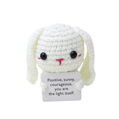 Lvguang Glückskartoffel Handgestrickte Puppe mit Kraftspendekarte - Perfektes Einschulungs- oder Genesungsgeschenk Lvguang Glückskartoffel Handgestrickte Puppe mit Kraftspendekarte - Perfektes Einschulungs- oder Genesungsgeschenk von Lvguang