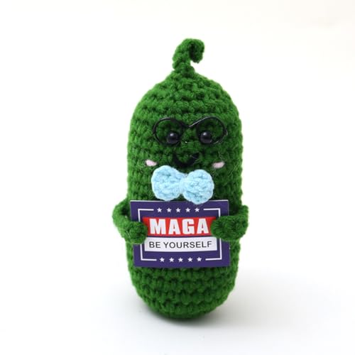 Lvguang Glückskartoffel Handgestrickte Puppe mit Kraftspendekarte - Perfektes Einschulungs- oder Genesungsgeschenk Lvguang Glückskartoffel Handgestrickte Puppe mit Kraftspendekarte - Perfektes Einschulungs- oder Genesungsgeschenk von Lvguang