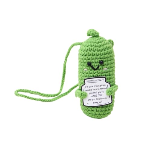 Lvguang Glückskartoffel Handgestrickte Puppe mit Kraftspendekarte - Perfektes Einschulungs- oder Genesungsgeschenk Lvguang Glückskartoffel Handgestrickte Puppe mit Kraftspendekarte - Perfektes Einschulungs- oder Genesungsgeschenk von Lvguang