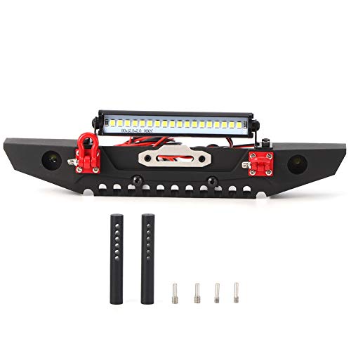 Lybunair Antikollisions-RC-Frontstoßstange mit Scheinwerfern, passend für SCX10 90046 1/10 RC Crawler Car Lybunair Antikollisions-RC-Frontstoßstange mit Scheinwerfern, passend für SCX10 90046 1/10 RC Crawler Car von Lybunair
