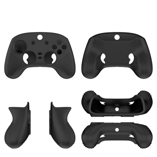 Lycuiw Gaming Controller Schutzhülle Abdeckung Für Razer Wolverine V3 Pro, Silikon Haut Abdeckung Schocksichere Schutzhülle Schwarz von Lycuiw