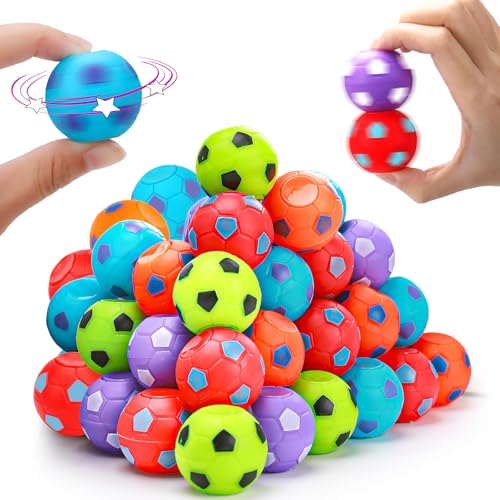 40 Stück Fußball Spinner Fingerspitzen Spielzeug, Mini Fußball Bälle Fidget Drehbare Stressbälle Spiel, Weihnachten Mitgebsel Kindergeburtstag 4 5 6 7 8 9 10 Jahre 40 Stück Fußball Spinner Fingerspitzen Spielzeug, Mini Fußball Bälle Fidget Drehbare Stressbälle Spiel, Weihnachten Mitgebsel Kindergeburtstag 4 5 6 7 8 9 10 Jahre von Lypsochaat