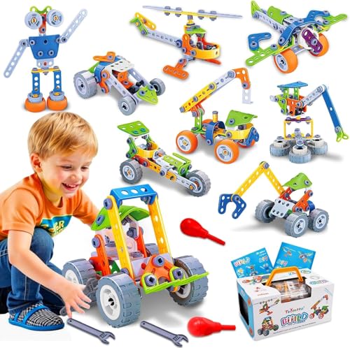 Konstruktionsspielzeug ab 3 4 5 6 7 8 für Jungen Mädchen, Kinder Spielzeug ab 3 4 5 6 7 10 Jahre Junge, STEM Bauspielzeug Baukasten Bauen Kinder, GeburtstagsGeschenk Geschenk Junge 3-12 Jahre (7748) Konstruktionsspielzeug ab 3 4 5 6 7 8 für Jungen Mädchen, Kinder Spielzeug ab 3 4 5 6 7 10 Jahre Junge, STEM Bauspielzeug Baukasten Bauen Kinder, GeburtstagsGeschenk Geschenk Junge 3-12 Jahre (7748) von Lypsochaat