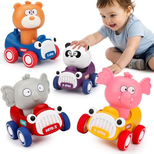 Spielzeugautos Baby ab 6 9 12 18 Monate, Auto Spielzeug ab 1 2 3 Jahr Jungen Mädchen, Drück-und-Los-Autospielzeuge für Kleinkinder, Kinderspielzeug Geschenk für Kinder ab 1 2 3 jahre junge mädchen Spielzeugautos Baby ab 6 9 12 18 Monate, Auto Spielzeug ab 1 2 3 Jahr Jungen Mädchen, Drück-und-Los-Autospielzeuge für Kleinkinder, Kinderspielzeug Geschenk für Kinder ab 1 2 3 jahre junge mädchen von Lypsochaat