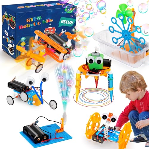Wissenschaft Experimente Kit für Kinder 8 9 10, Roboter Kit Spielzeug, STEM Aktivitäten Lernen Pädagogische Spielzeug ab 8 Jahre Jungen Wissenschaft Experimente Kit für Kinder 8 9 10, Roboter Kit Spielzeug, STEM Aktivitäten Lernen Pädagogische Spielzeug ab 8 Jahre Jungen von Lypsochaat